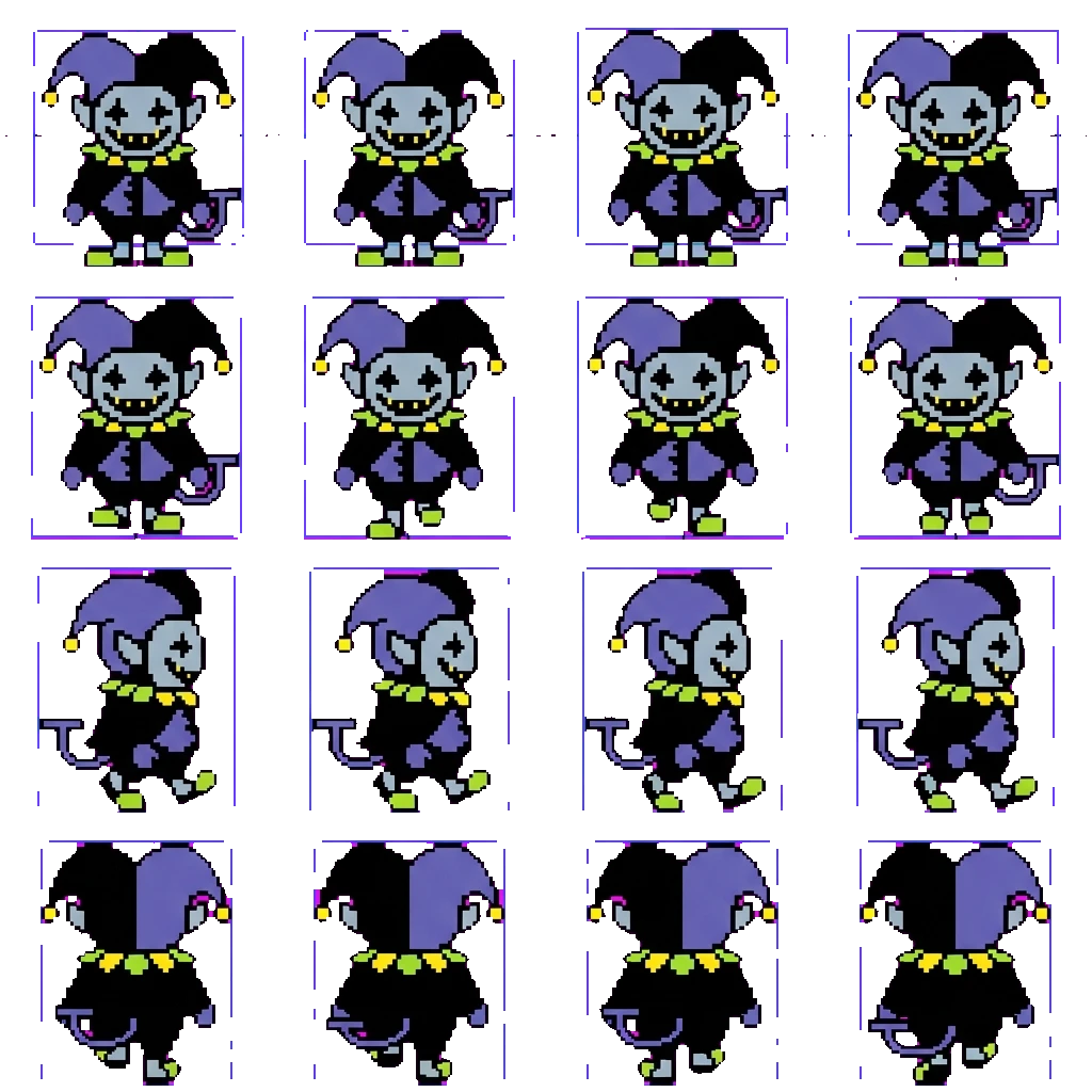 Jevil movement sprite