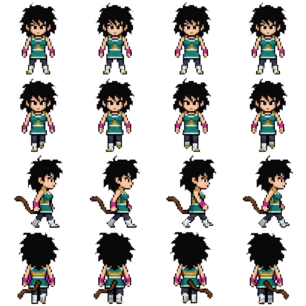 Gine movement sprite