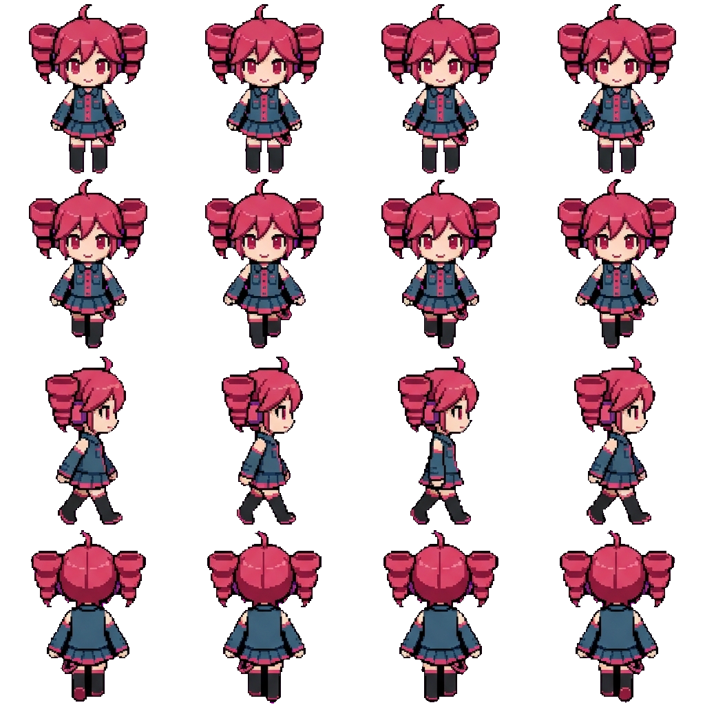 Kasane Teto movement sprite