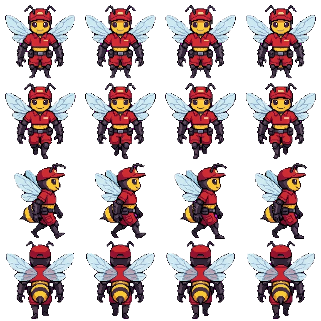 Vesper movement sprite