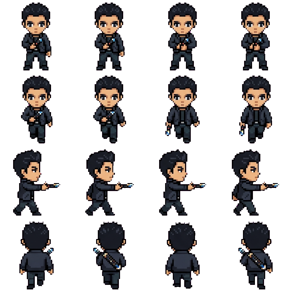 Shinya Mizorogi movement sprite