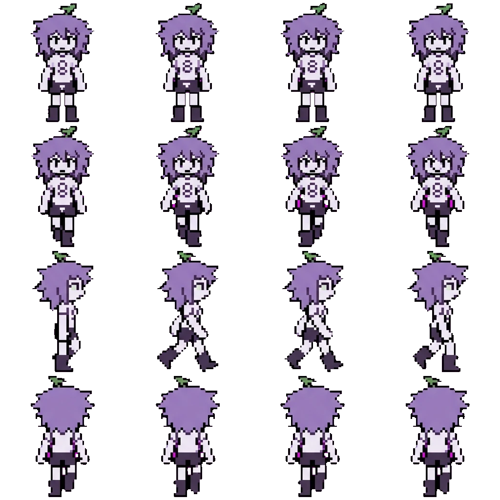 Mia movement sprite
