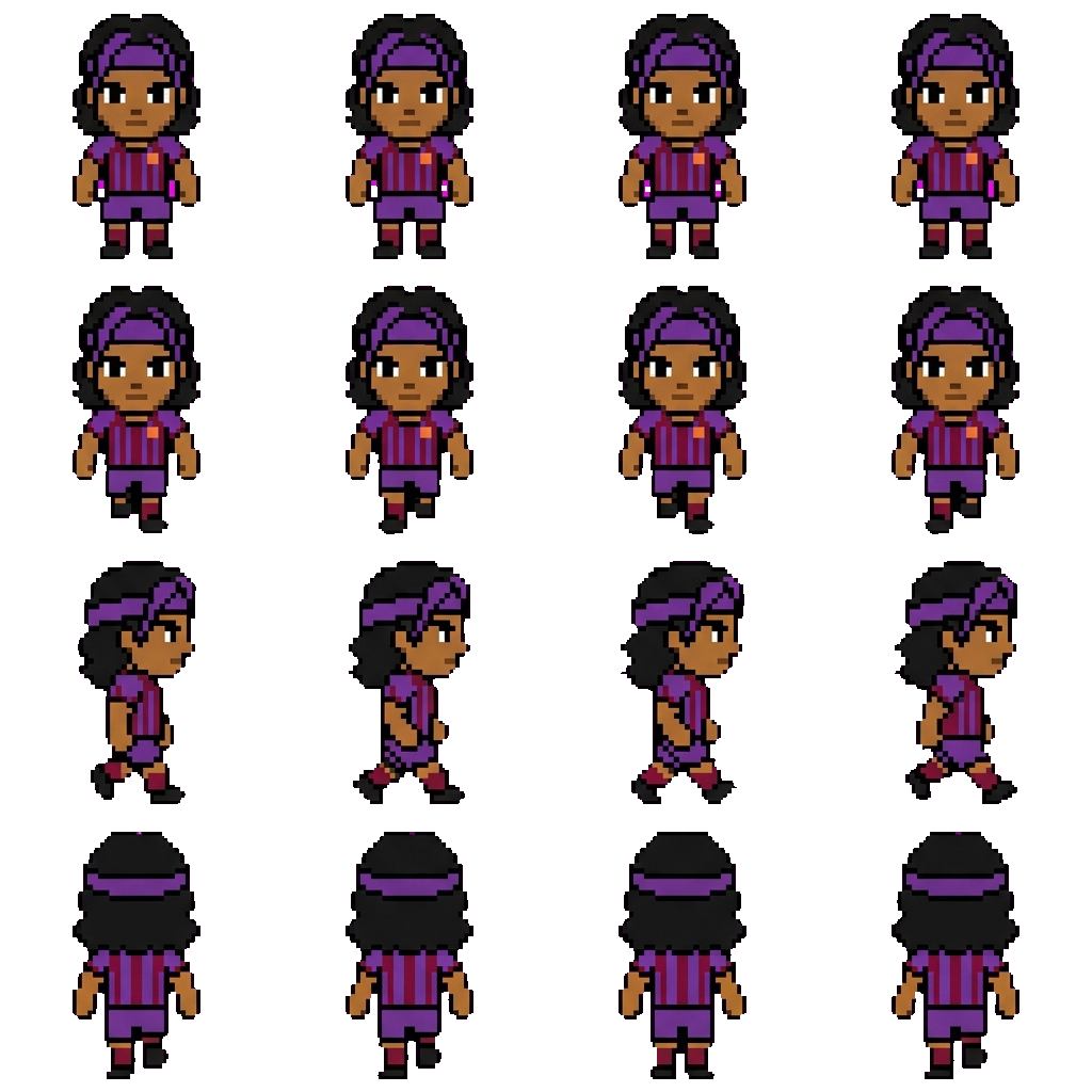 Riano movement sprite