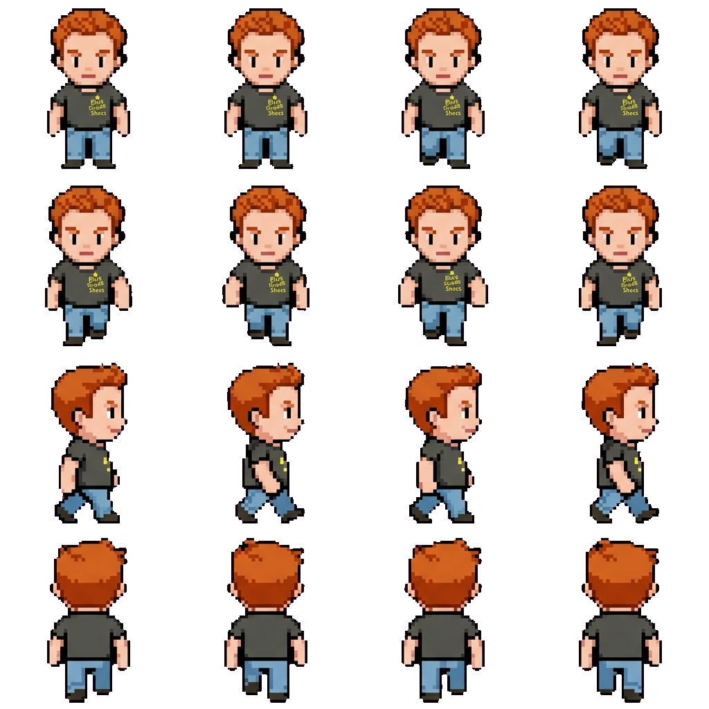 Nick movement sprite