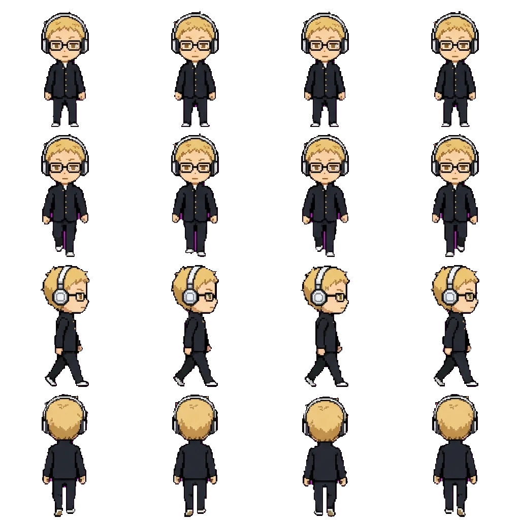 Tsukishima movement sprite