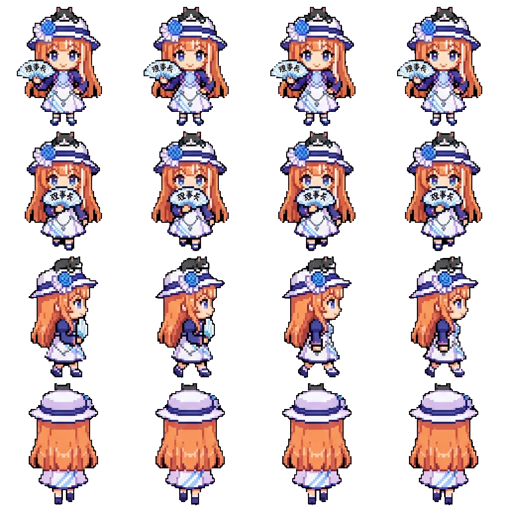 Yayoi Akikawa movement sprite