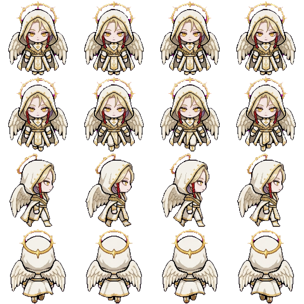 Hanabi Shuzenji movement sprite