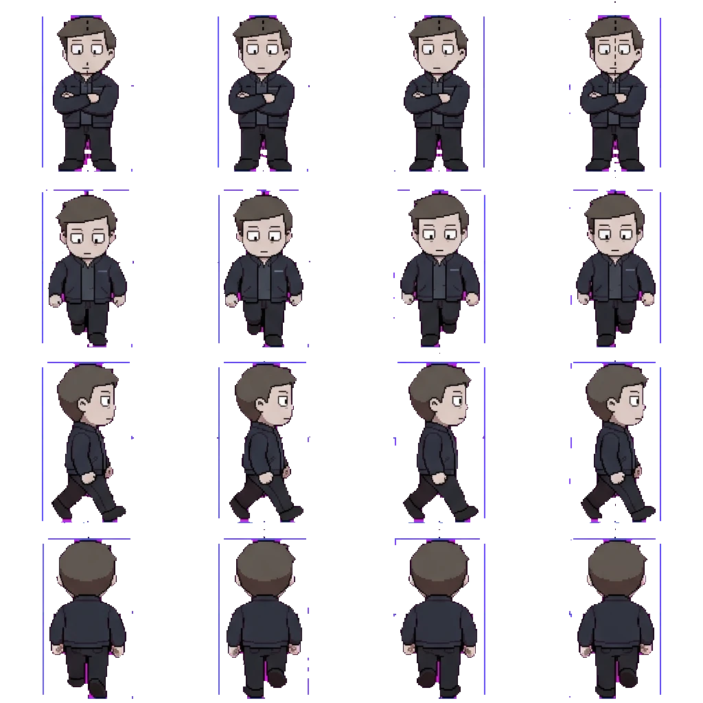 Lee movement sprite