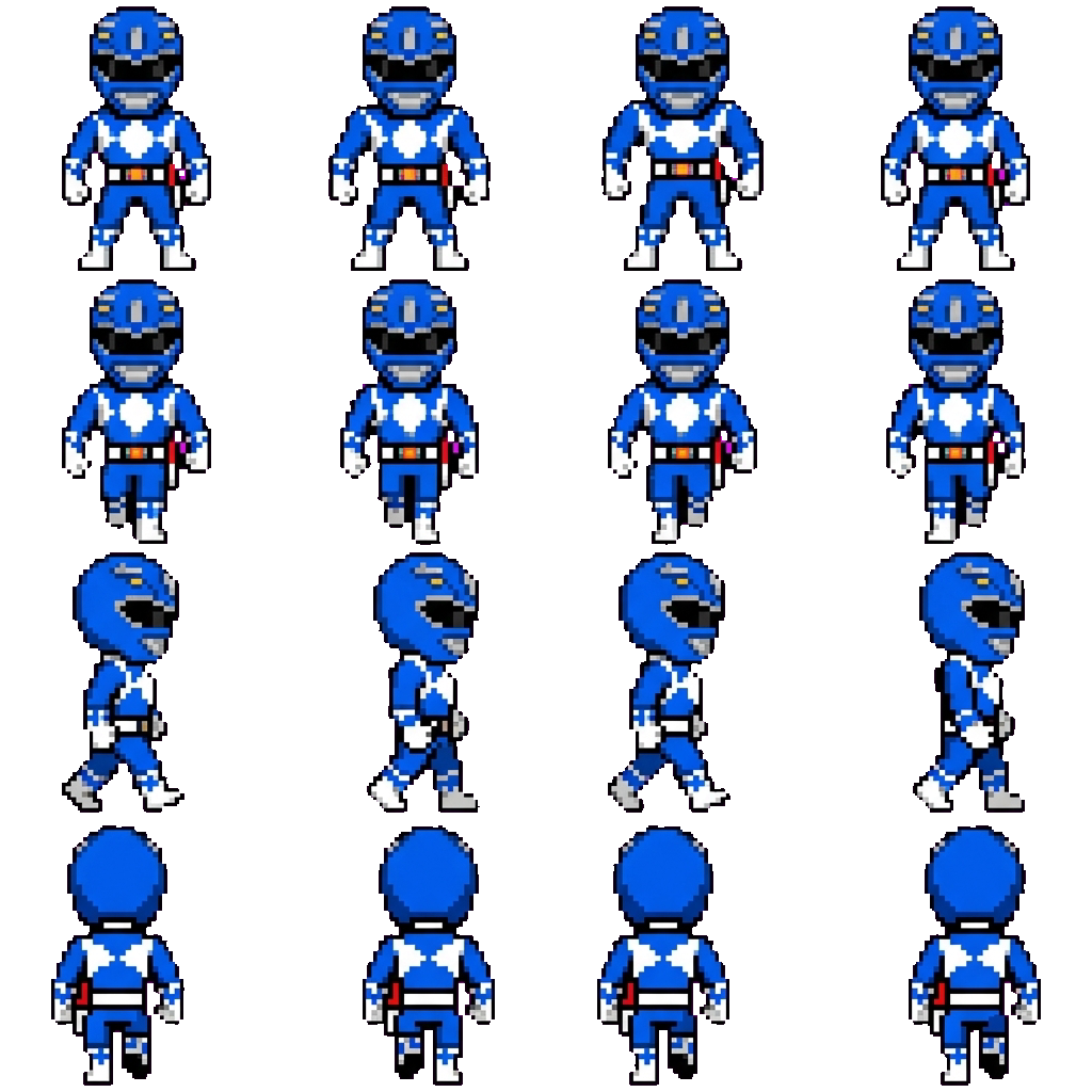 RYUURANGER movement sprite