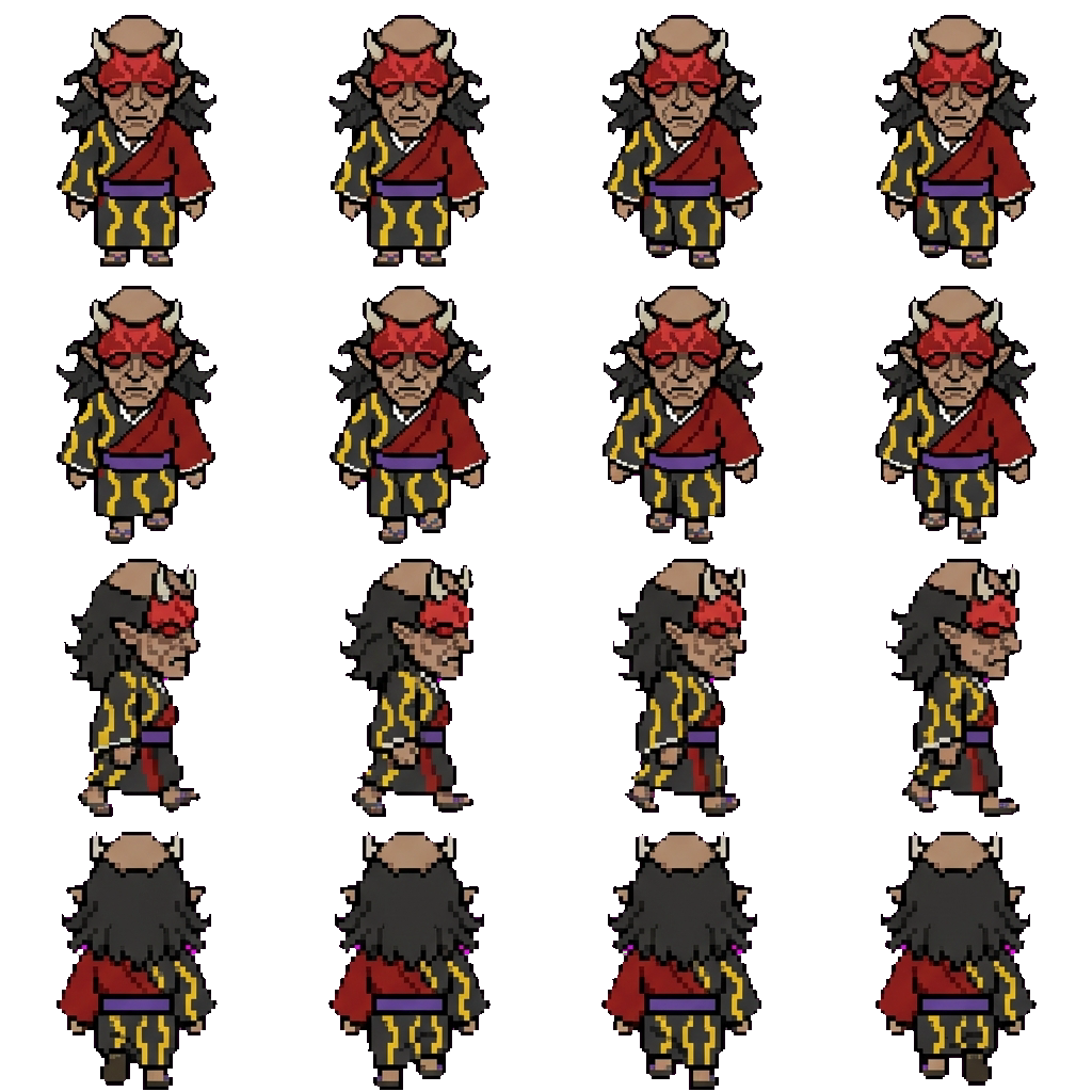 Hantengu movement sprite