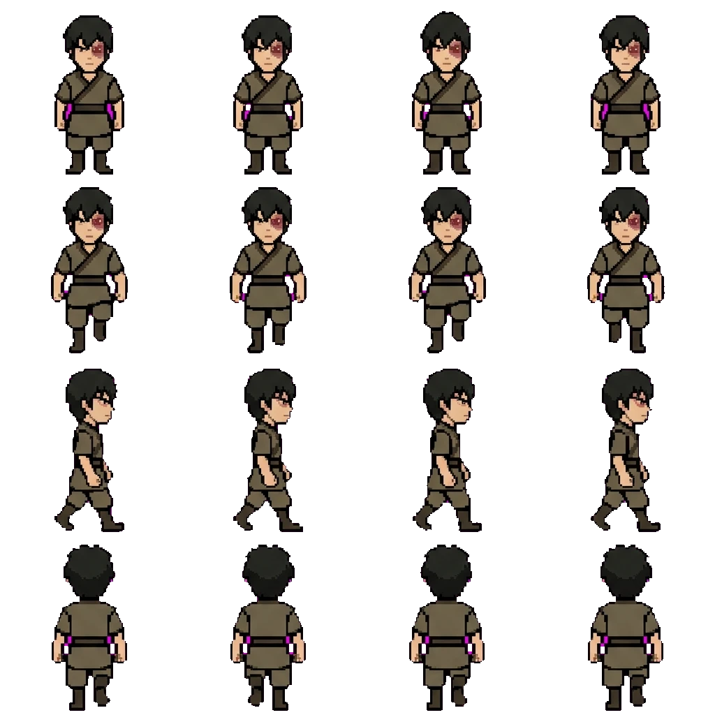 Zuko movement sprite