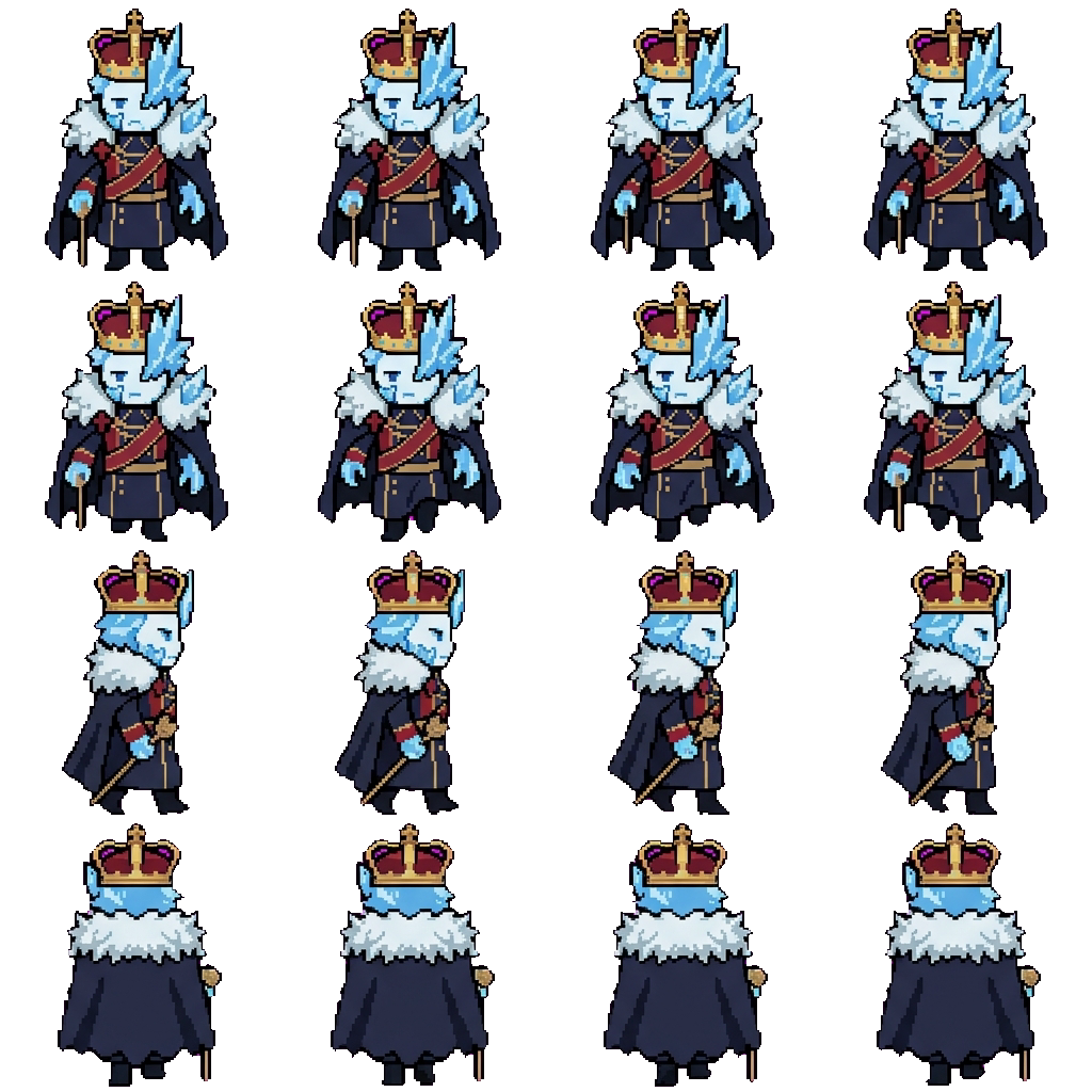 Cruel King movement sprite