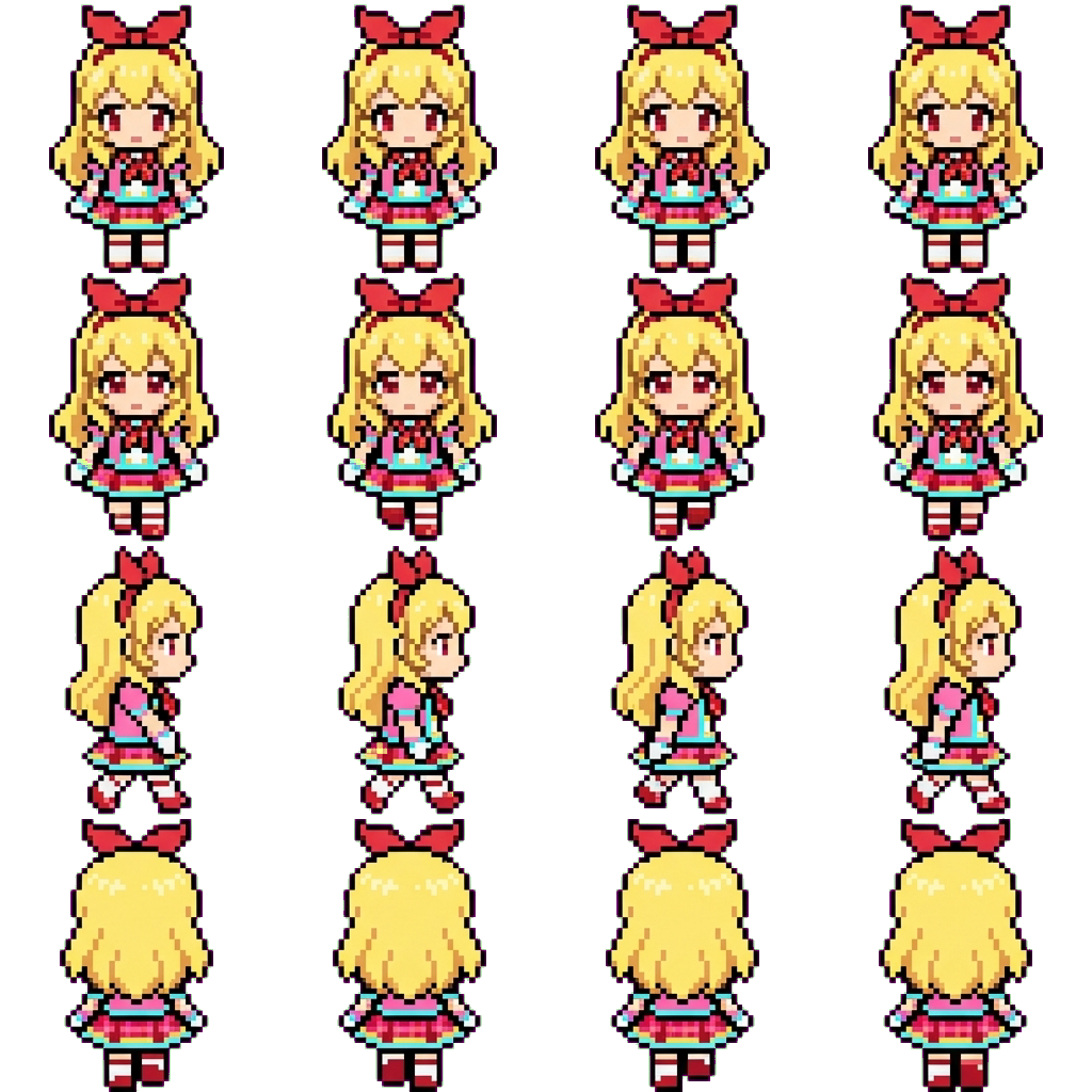 Ichigo movement sprite