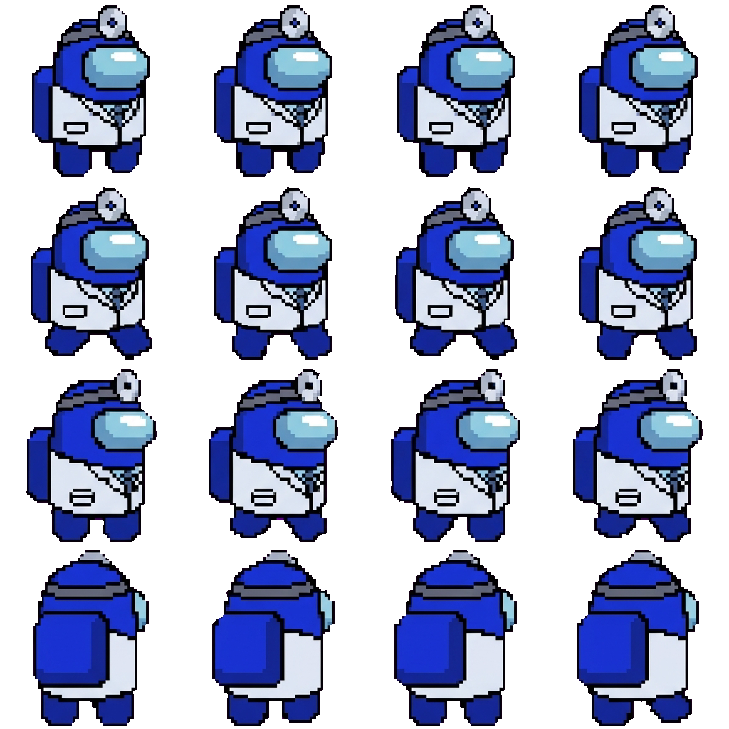Blue movement sprite