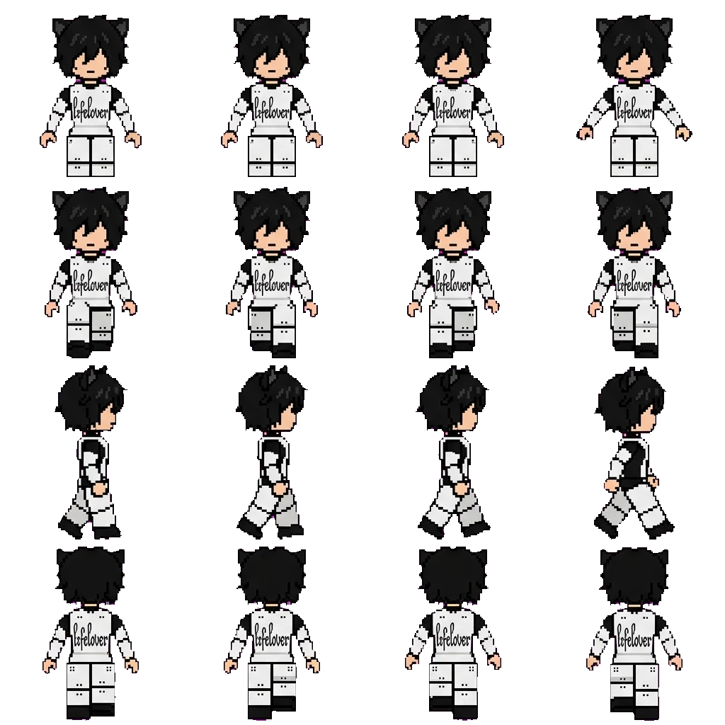 Femboy movement sprite