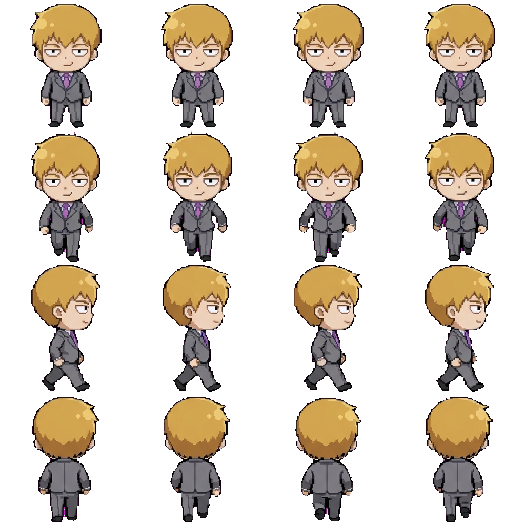 Nombre:Reigen Aunque Mob lo llama maestro movement sprite