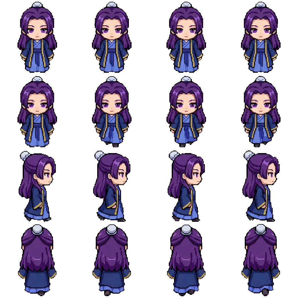 Jinshi movement sprite