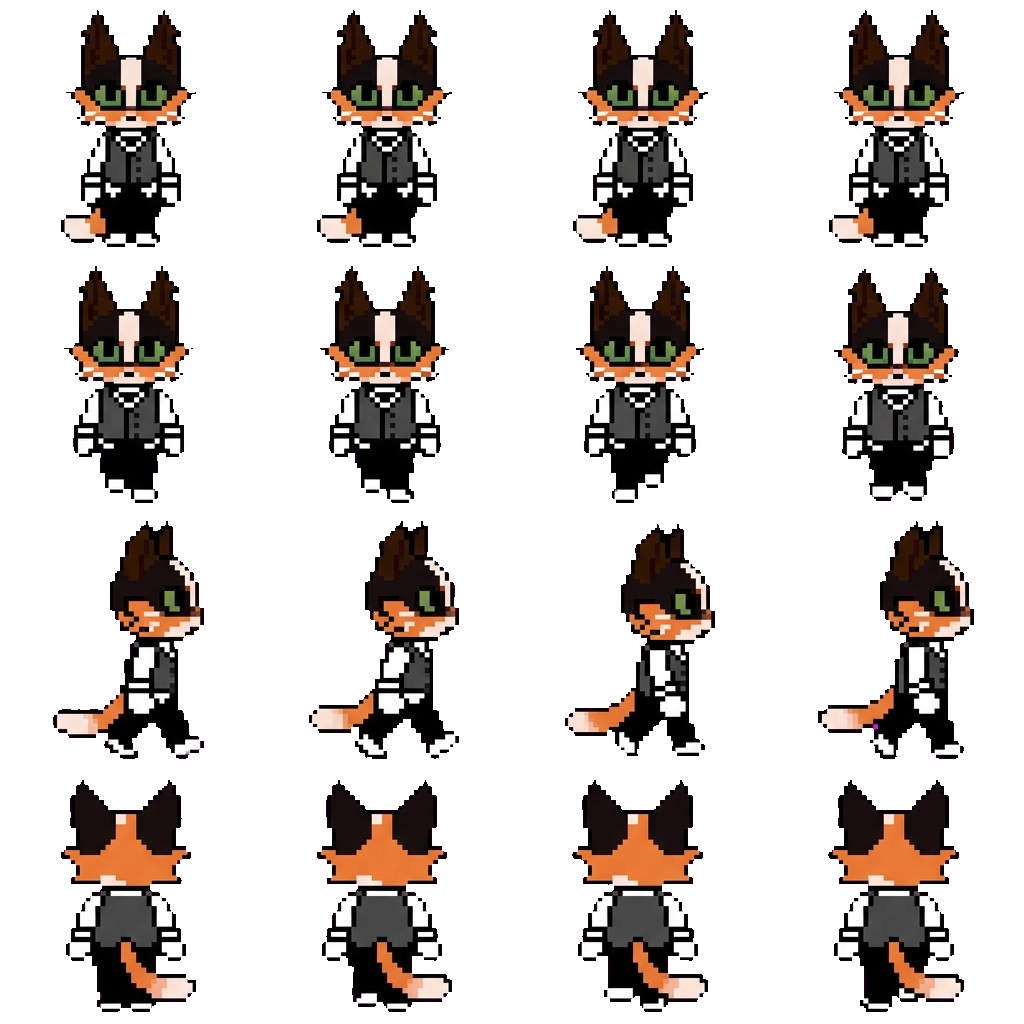 Барсукот movement sprite