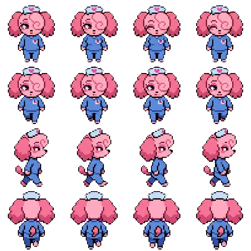 Nurse movement sprite