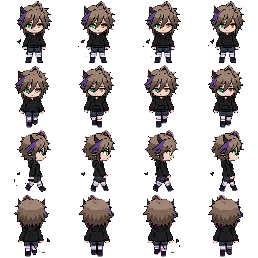 Vincent movement sprite