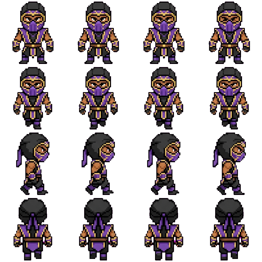 Rain movement sprite