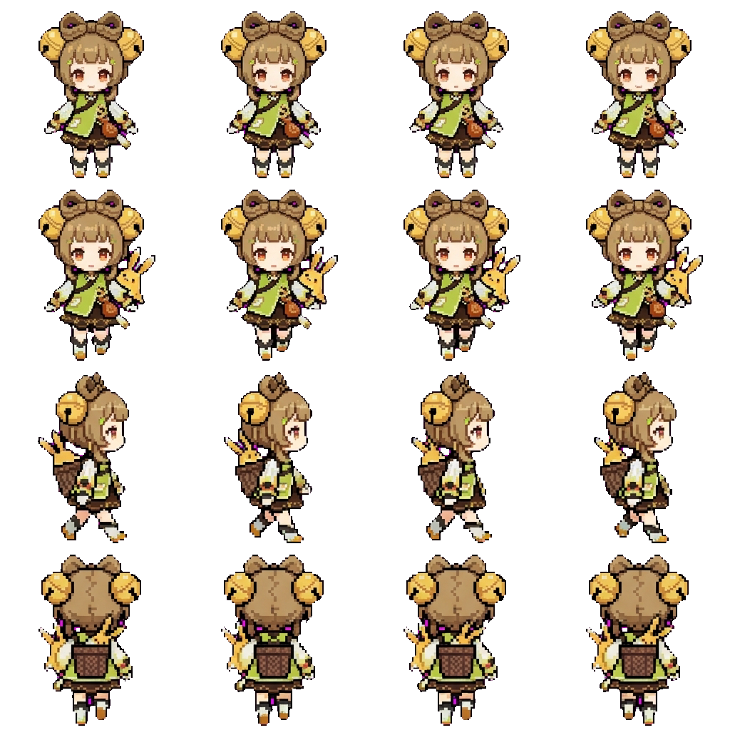 Yaoyao movement sprite