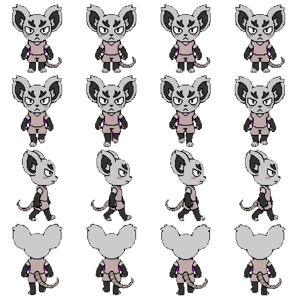 Bite movement sprite