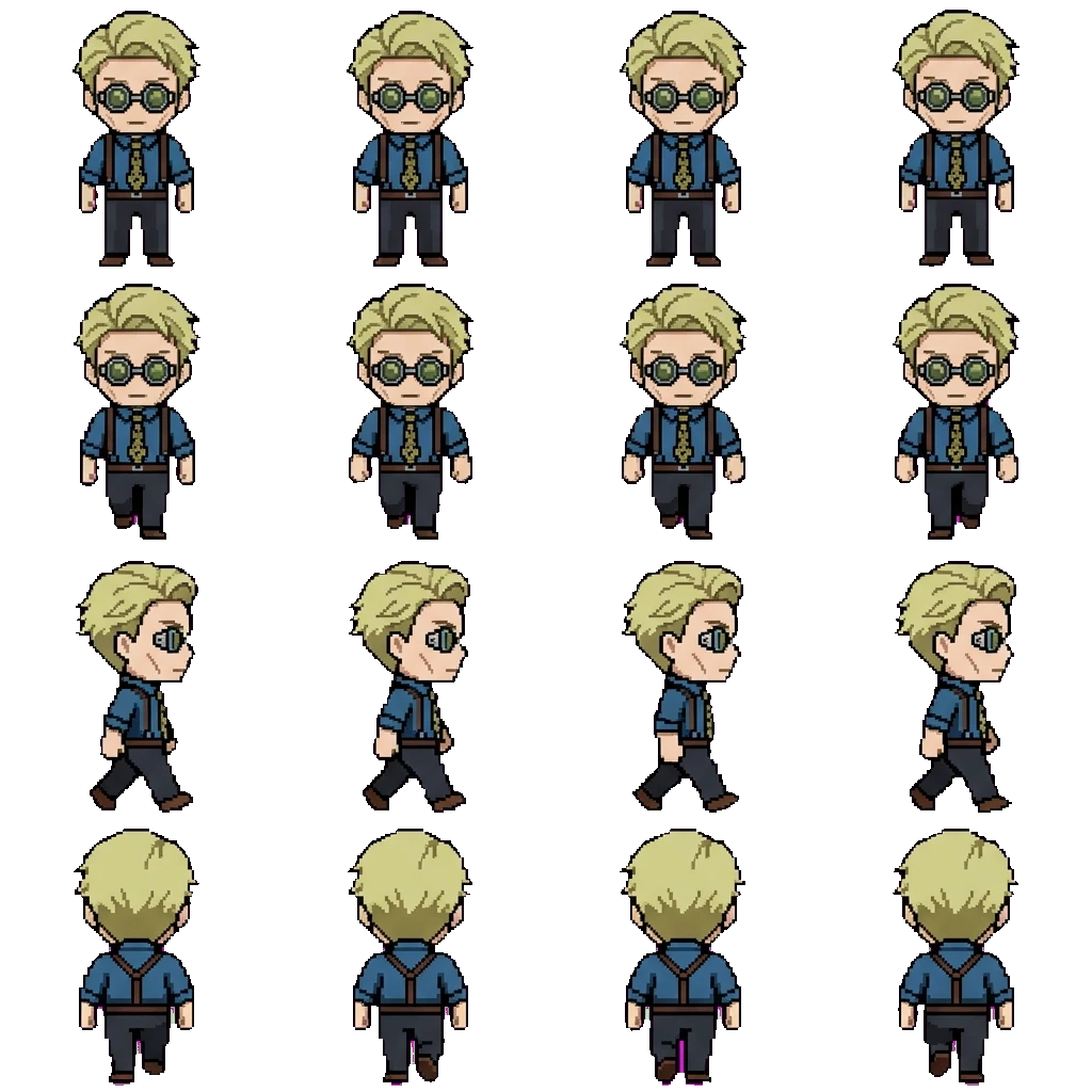 Nanami movement sprite