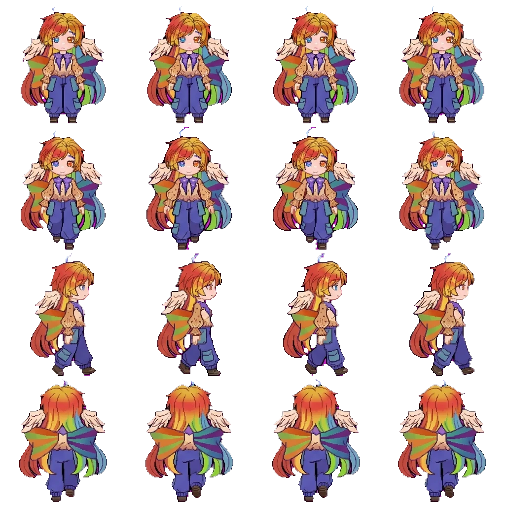 Pillbow movement sprite