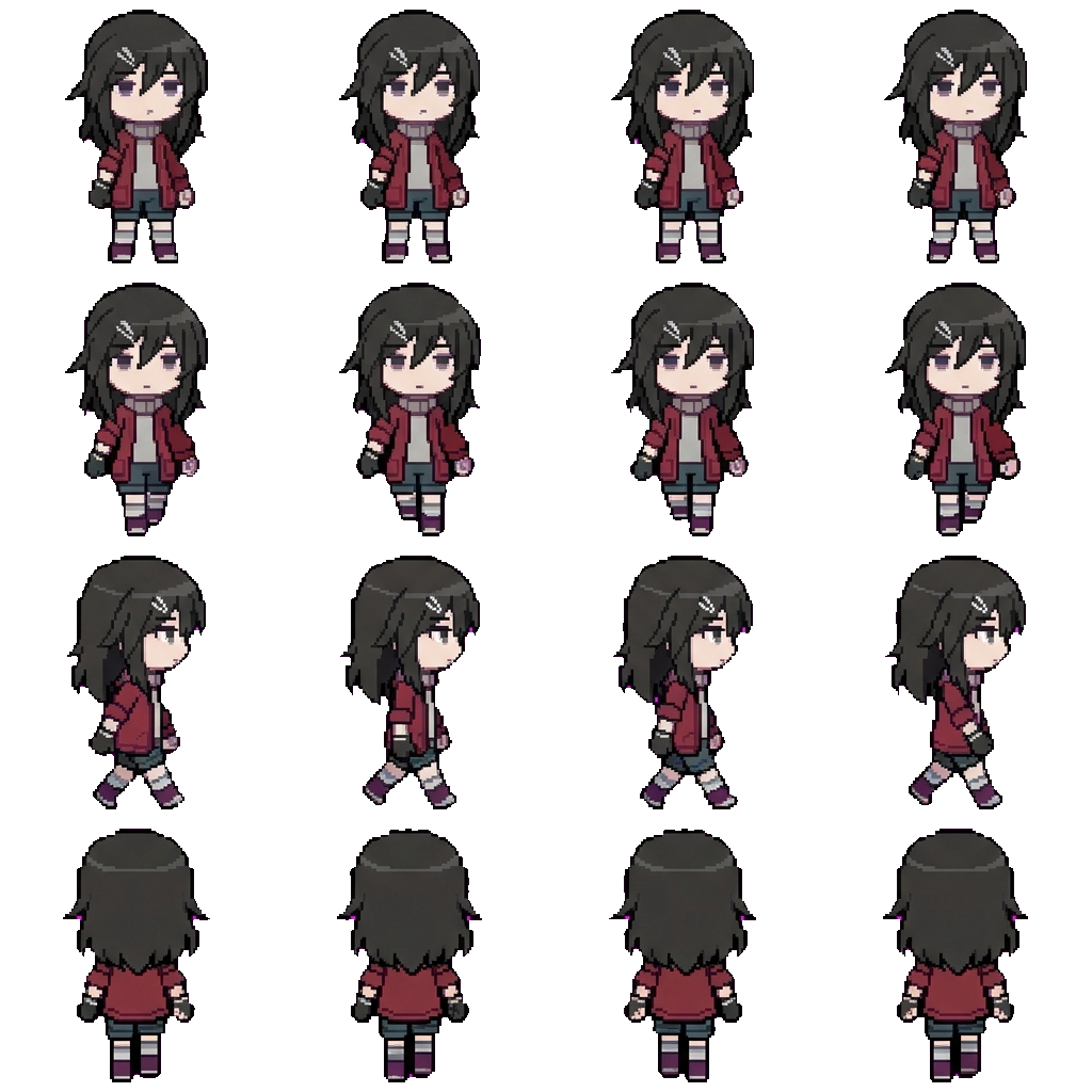 Shina movement sprite