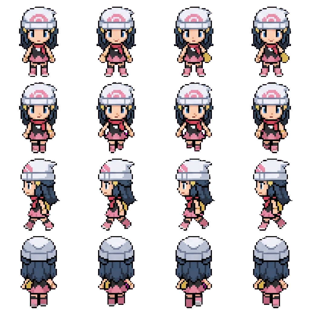 Dawn movement sprite