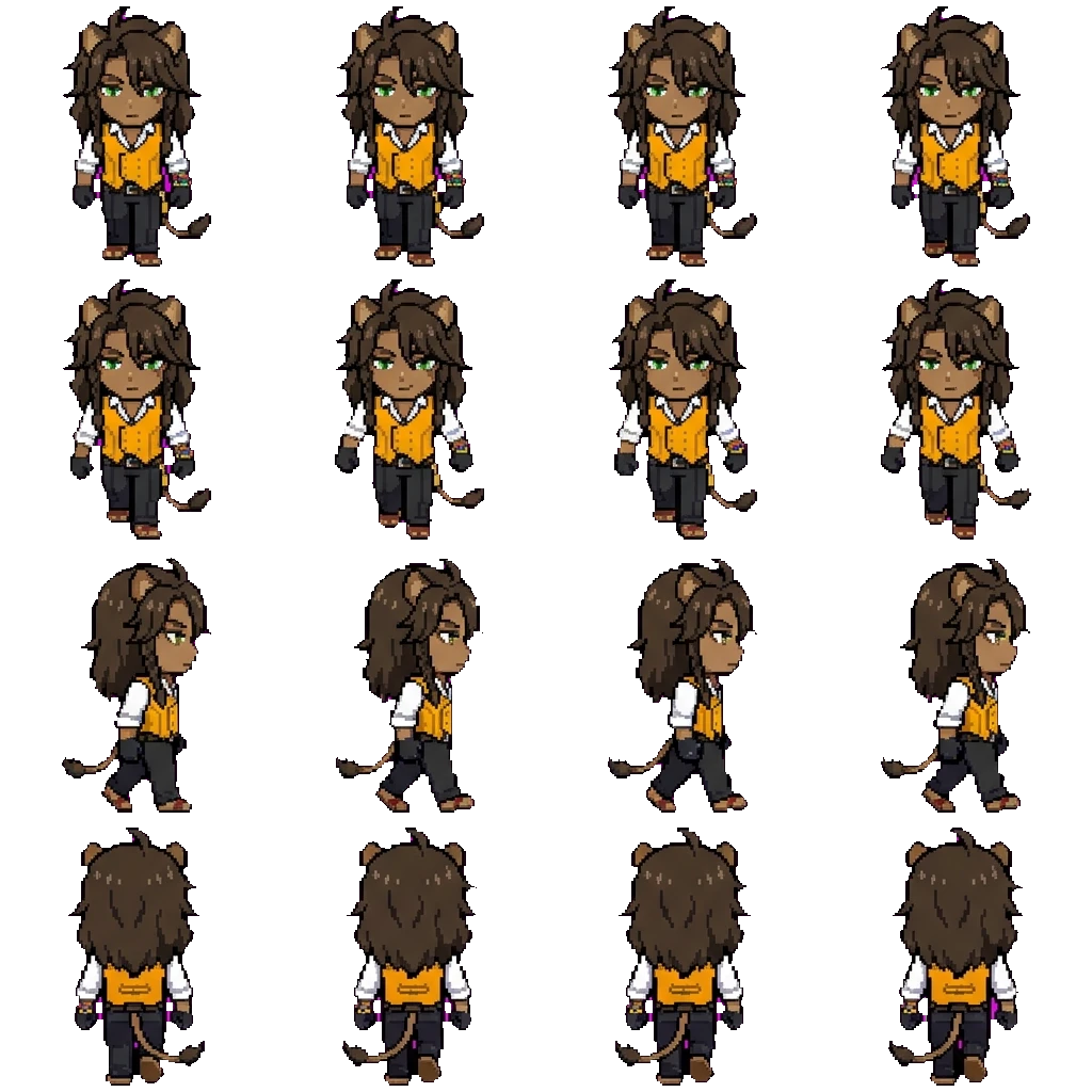 Leona movement sprite