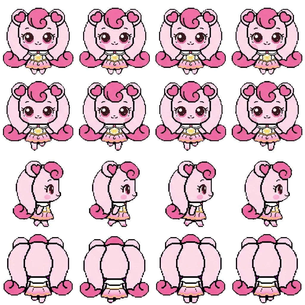 Heartsping movement sprite