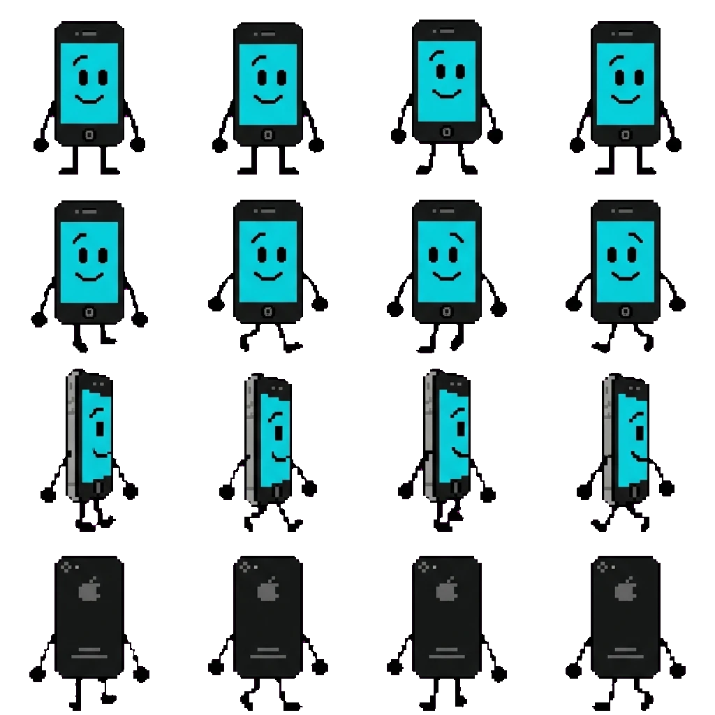 MePhone4 movement sprite