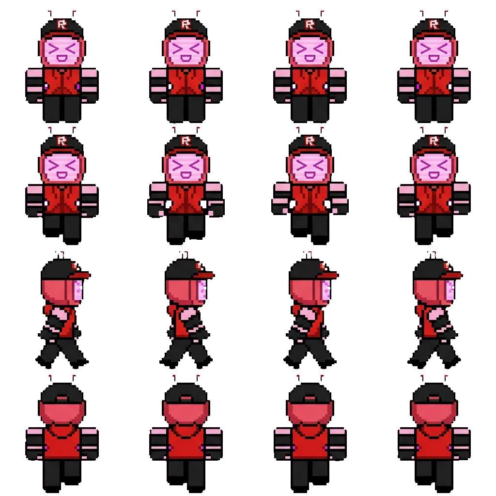 Veeronica movement sprite