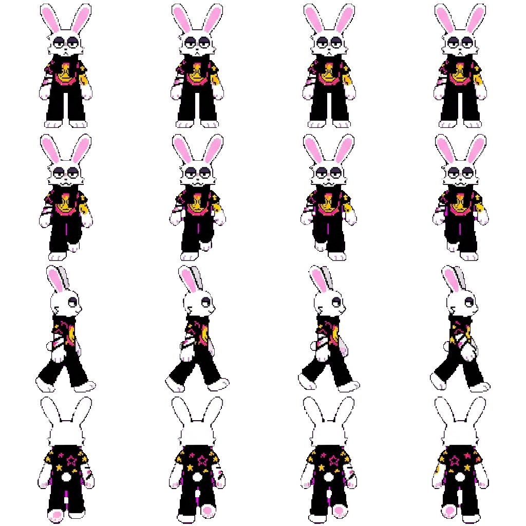 Kira / x tacky movement sprite