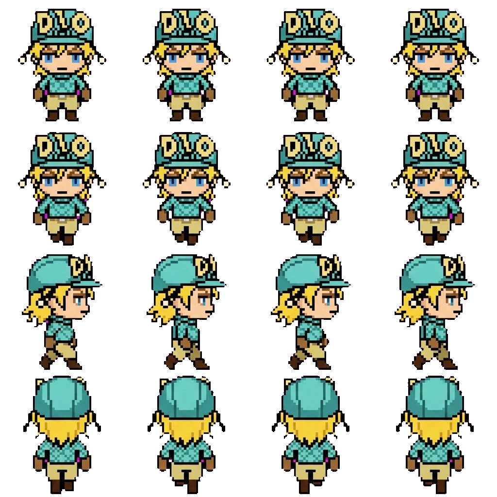 Diego Brando movement sprite