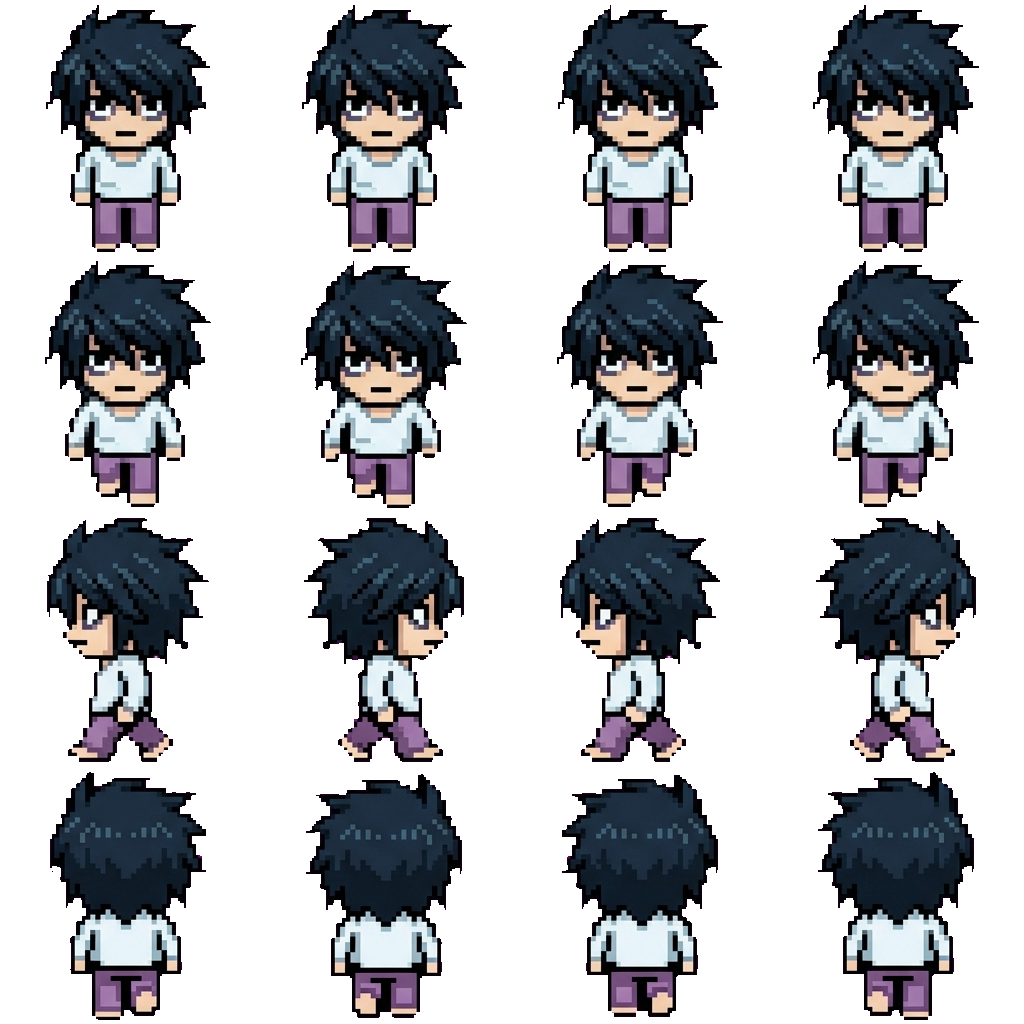 L lawliet movement sprite