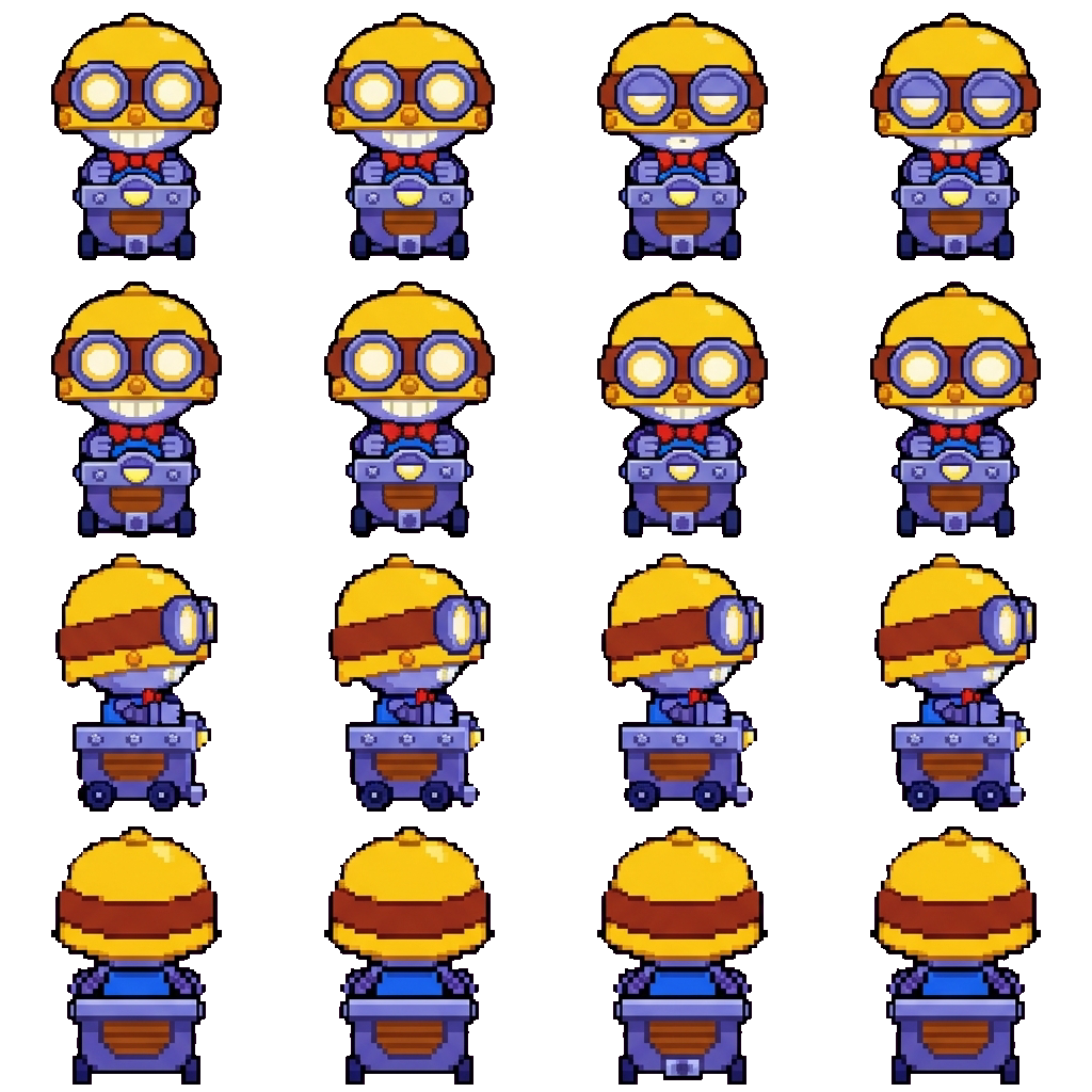 Carl movement sprite