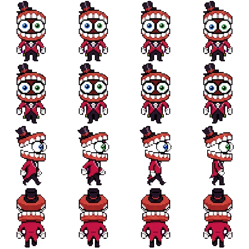 Caine movement sprite