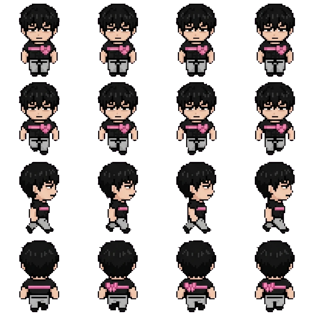 Damion movement sprite