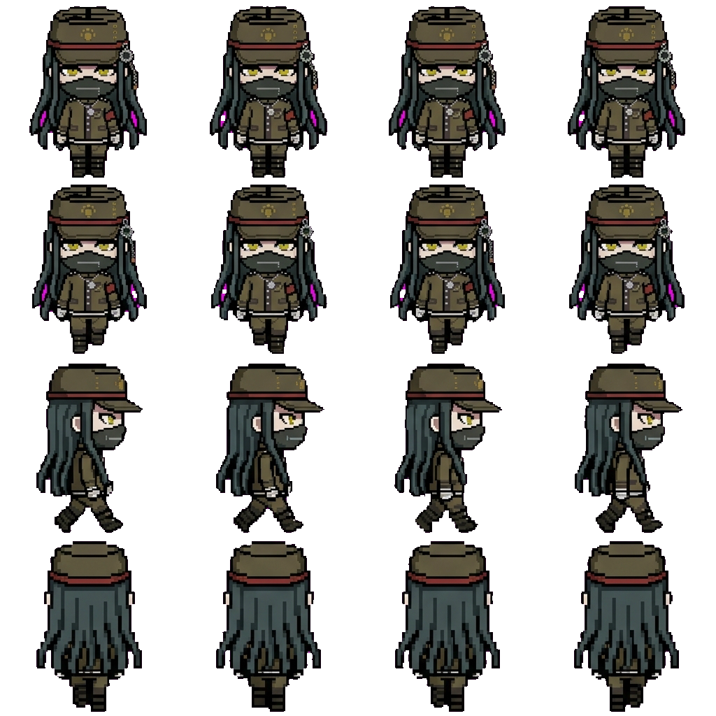 Korekiyo movement sprite