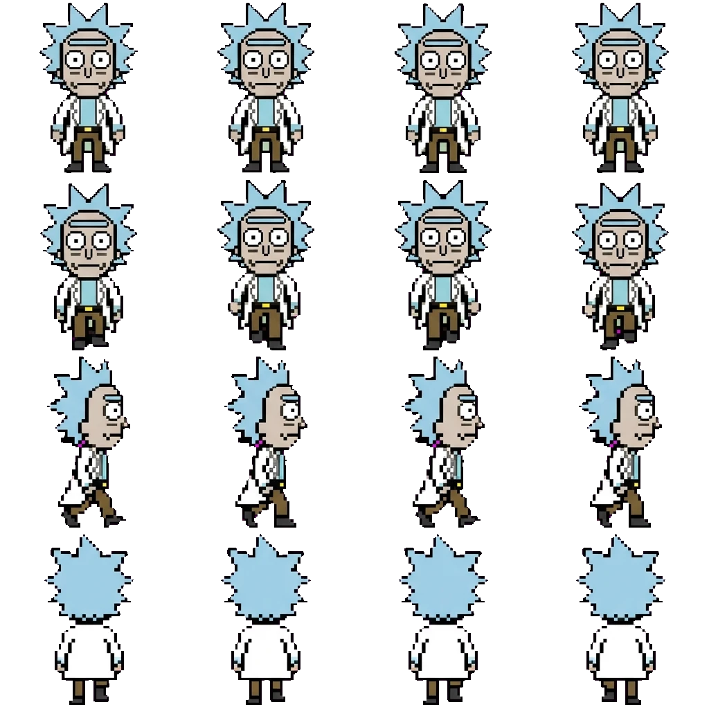 Rick movement sprite