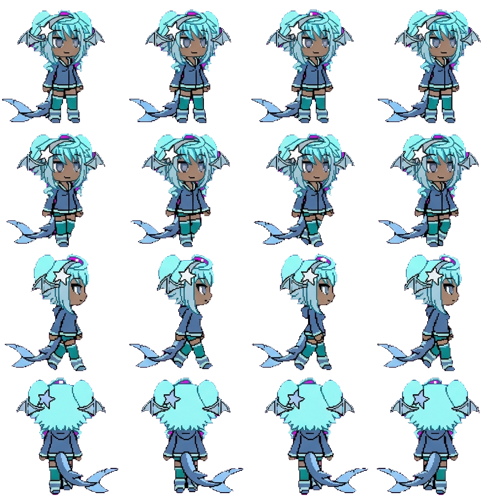 Sandy movement sprite