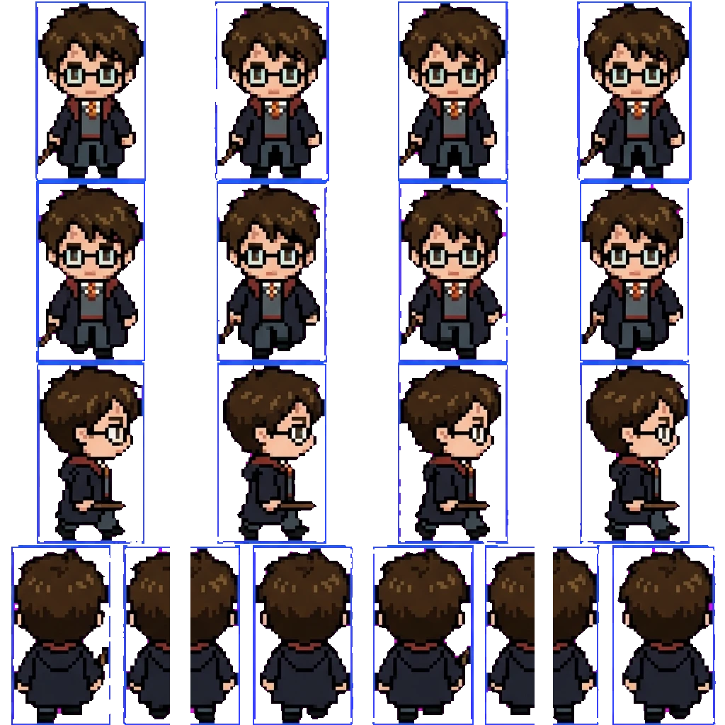 Harry Potter movement sprite
