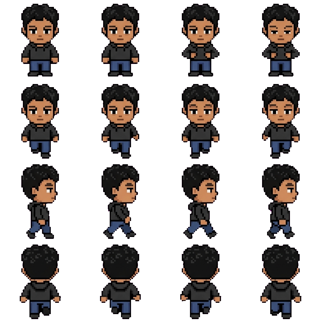 Maicol movement sprite