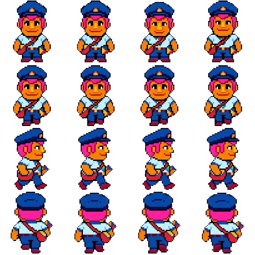 Eddie Dearest movement sprite