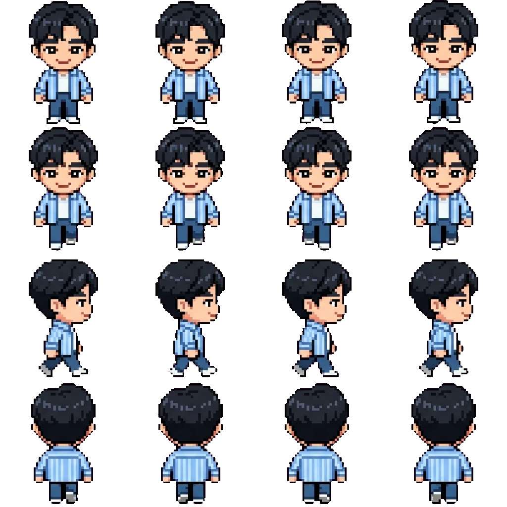 Haru movement sprite
