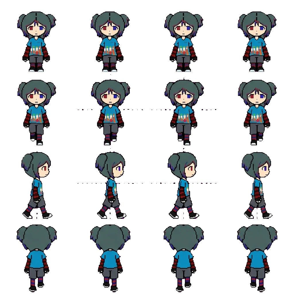 Mitsuki movement sprite