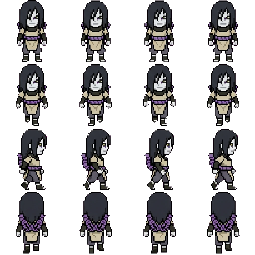 Orochimaru movement sprite